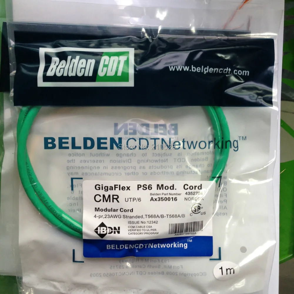 Belden Patch Cord CAT5E Patch Cable1Min Computer Cables & Connectors