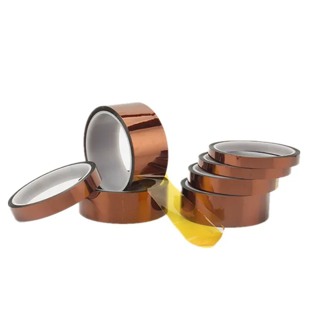 Best Price 2.5CM/2CM/1.5CM/1CM/0.8CM/0.5CM Automotive High Temperature Tape Thermal Polyimide Tape Adhesive Tape For PCB BGA 3D Print Best Price 2.5CM/2CM/1.5CM/1CM/0.8CM/0.5CM Automotive High Temperature Tape Thermal Polyimide Tape Adhesive Tape For PCB BGA 3D Print