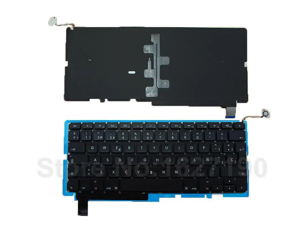 

SP Spanish Keyboard for APPLE Macbook Pro A1286 BLACK With Backlit Board New Laptop Keyboards With