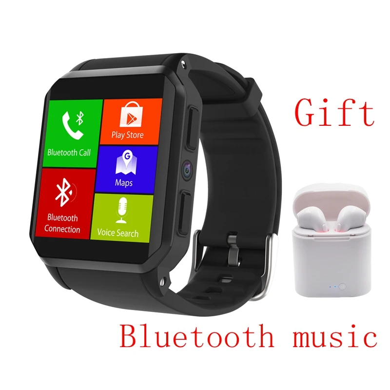 

IP68 Waterproof watch 1.54 inch Round MTK6580 S11 PLUS Smart Watch Android OS ROM 8GB RAM 512 MB For IPhone Lenovo Watch