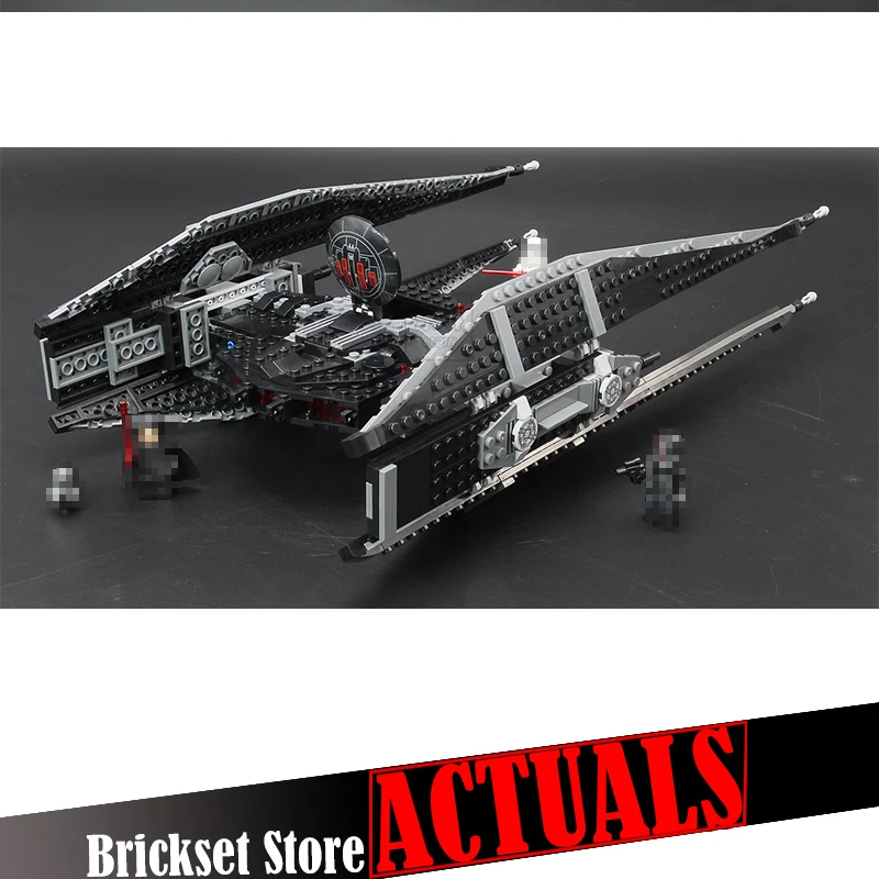 

LEPIN 05127 Kylo Ren's TIE Fighter Star Clone Wars Building Blocks Bricks Toys For Children Compatible with legoingly 75179