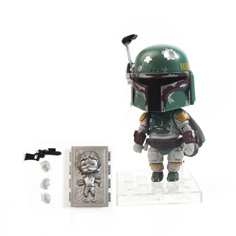 

Star Wars Figure Episode V The Empire Strikes Back Boba Fett 706 Nendoroid Action Figure Model Toy Doll Gift