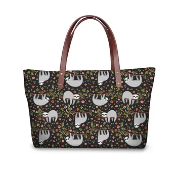

Customized Cute Sloth Women Handbag All match Handbag Lady Shoulder Bag Tote Crossbody Women Messenger Casual Beach Hangbags