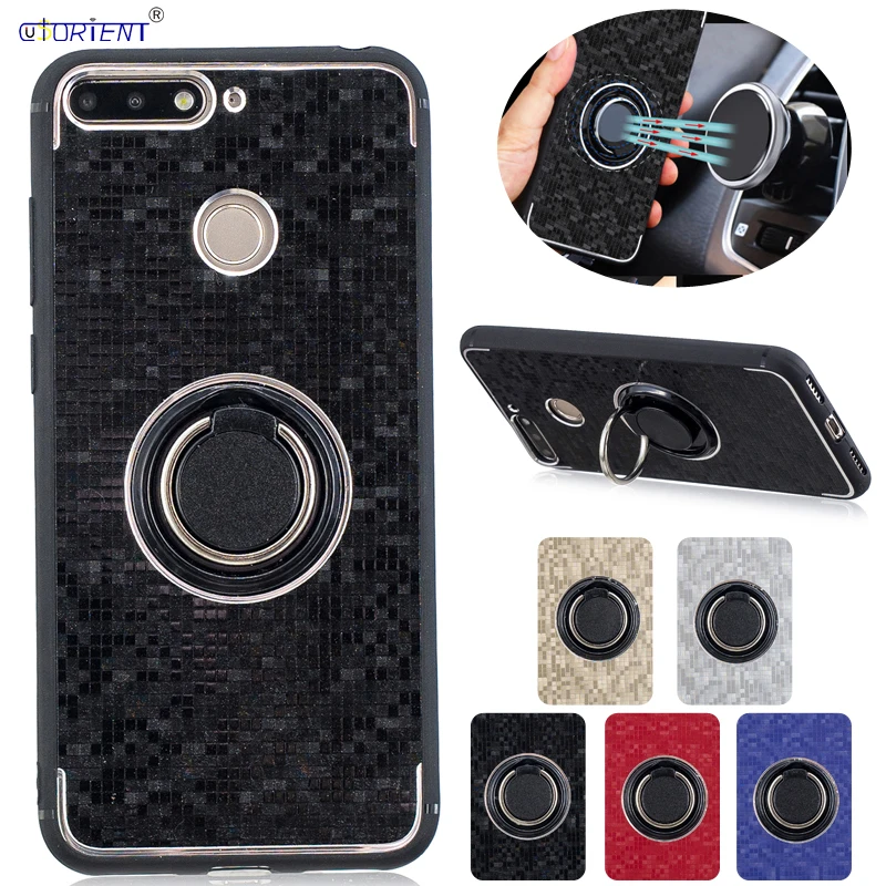 

Huawei Enjoy 8E Y6 Prime 2018 Honor 7A Pro 7C 5.7" Magnetic Car Holder Case AUM-L29 AUM-L41 ATU-L31 ATU-L42 Armor Bumper Cover