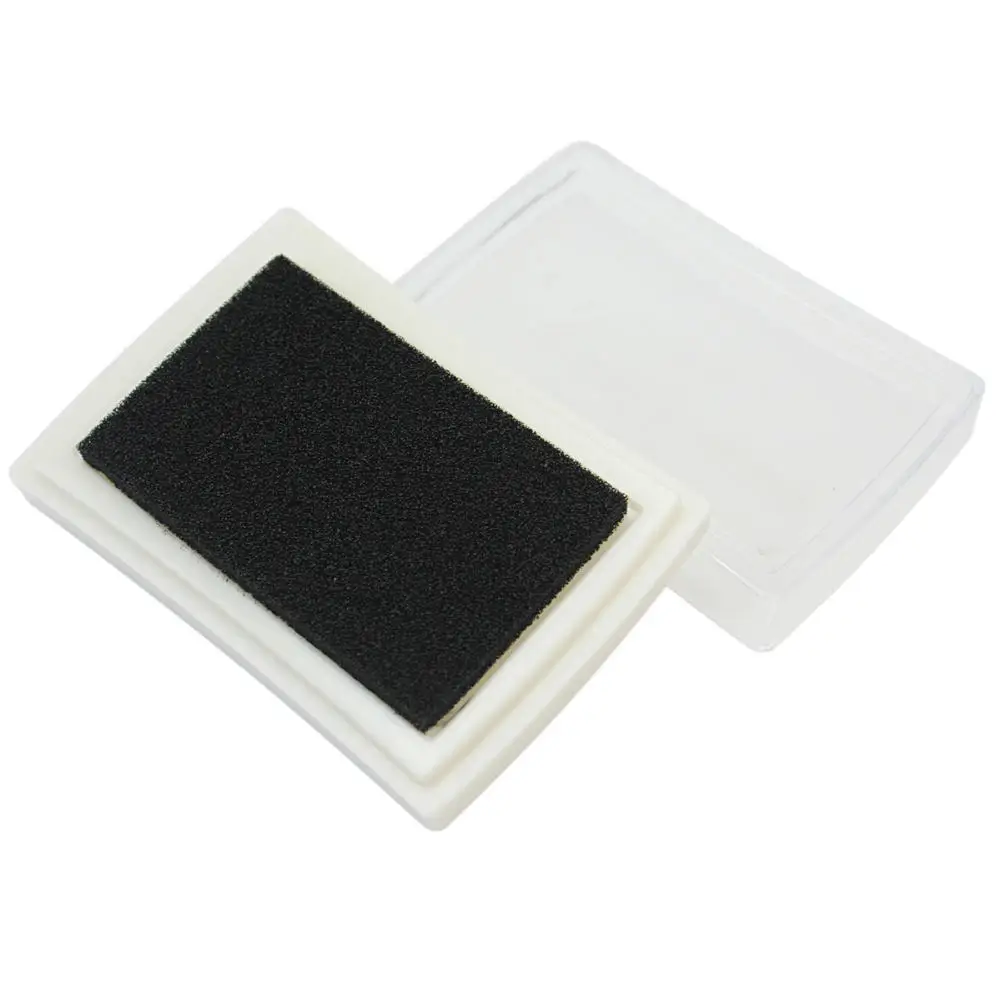 

Home Children Kids Black Ink Pad Inkpad DIY Craft Card Scrapbooking Stamp