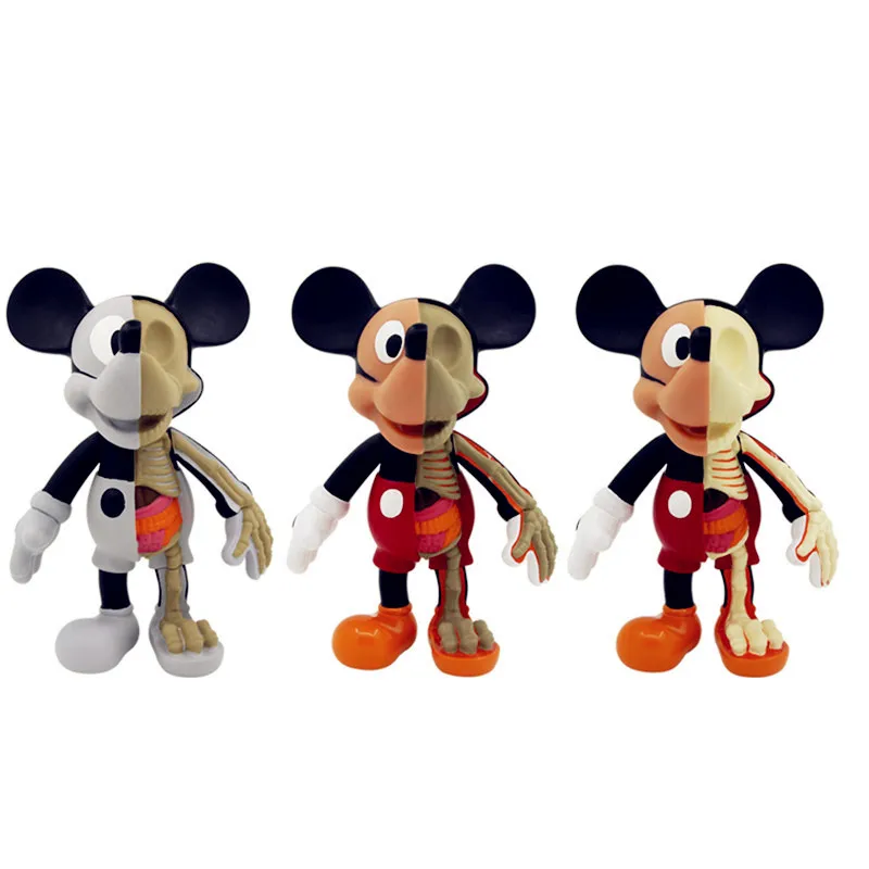 

Street Art Medicom Toy Dissection Mouse Cosplay KAWS PVC Action Figure Collection Model Toy G1204