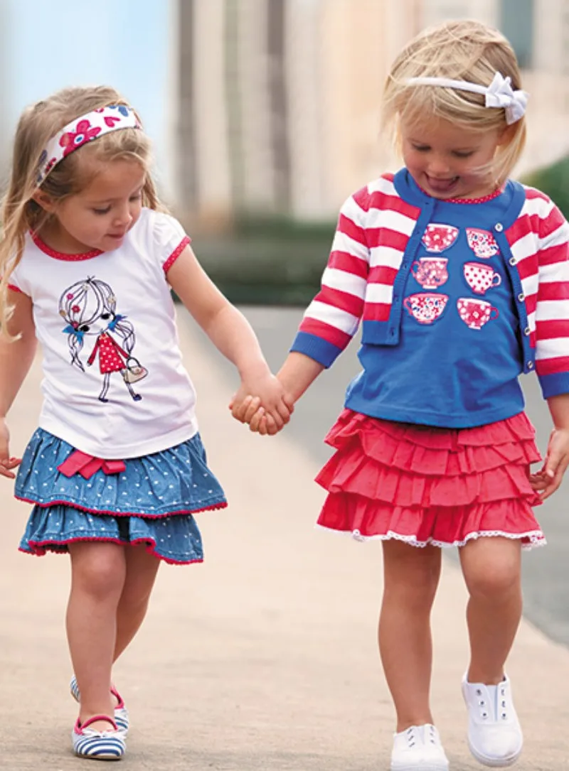 Girls Denim Skirt Children Kids Clothes Wholesale Baby Girl Ski Suit