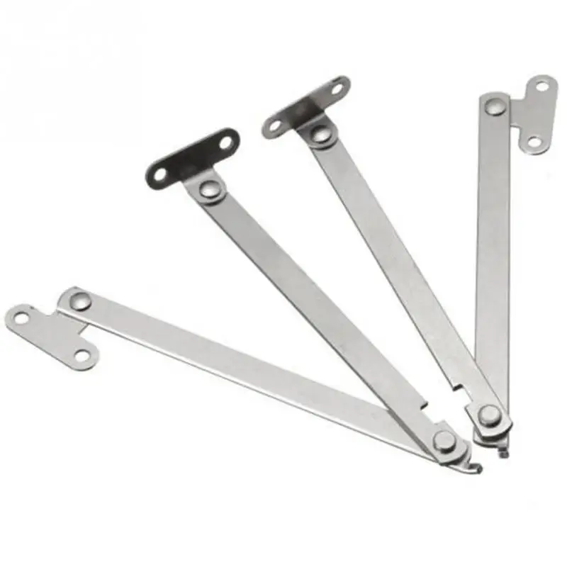 

2pcs Cabinet Stay Lid Folding Flap Lift Up Down Guide Slot Kitchen Cupboard Door