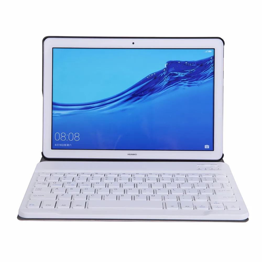 Съемная клавиатура Bluetooth кожаный чехол для huawei Mediapad M5 Lite 10 10,1 дюйма BAH2-W09 BAH2-L09 BAH2-W19 чехол принципиально Coque