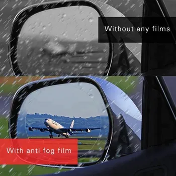 

Window Anti Fog Nano Coating Rainproof Rear View Mirror Window Protective Film Hydrophilic Material 152cm x 100cm