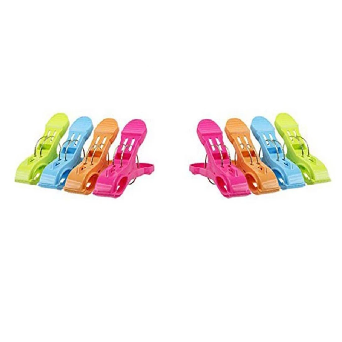 

Wholesale 5pcs of 8 PC Beach Towel Clips Beach Towel Pegs