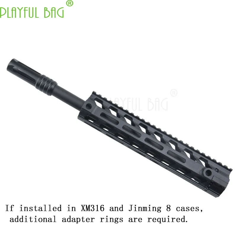 

Outdoor activity CS Bumblebee fish bone Jinming 8 M4 bd556 black cow case water bullet gun refitted 10 inch straight insert OI92