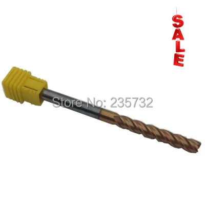 

solid carbide long square end mill D6*40*D6*100*4F