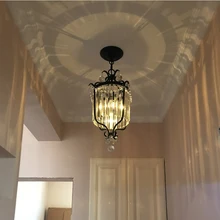 Black Industrial Wrought Iron pendant lamp For Bar Study Hotel Restaurant pendant lighting modern led pendant