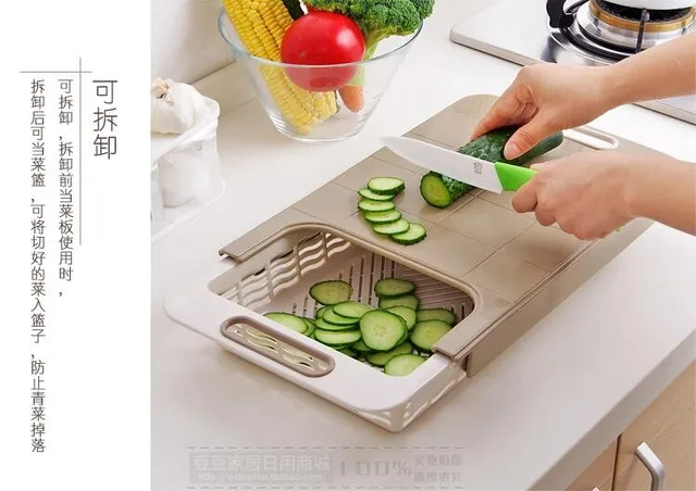 Square Plastic Chopping Boards with Non-Toxic Odorless Material & Matte  Non-Slip Surface for Chopping Vegetables Fruits Meat