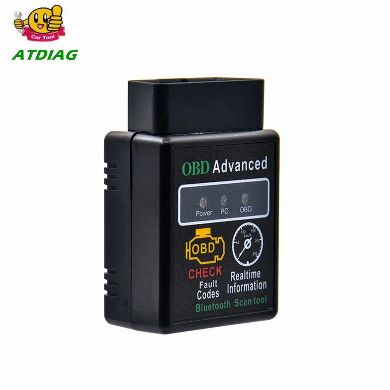 

V1.5 HHOBD Diagnosis Scanner V2.1 OBD2 HH OBD ELM327 Works Android Torque Bluetooth ELM327 HH OBD Interface ELM 327