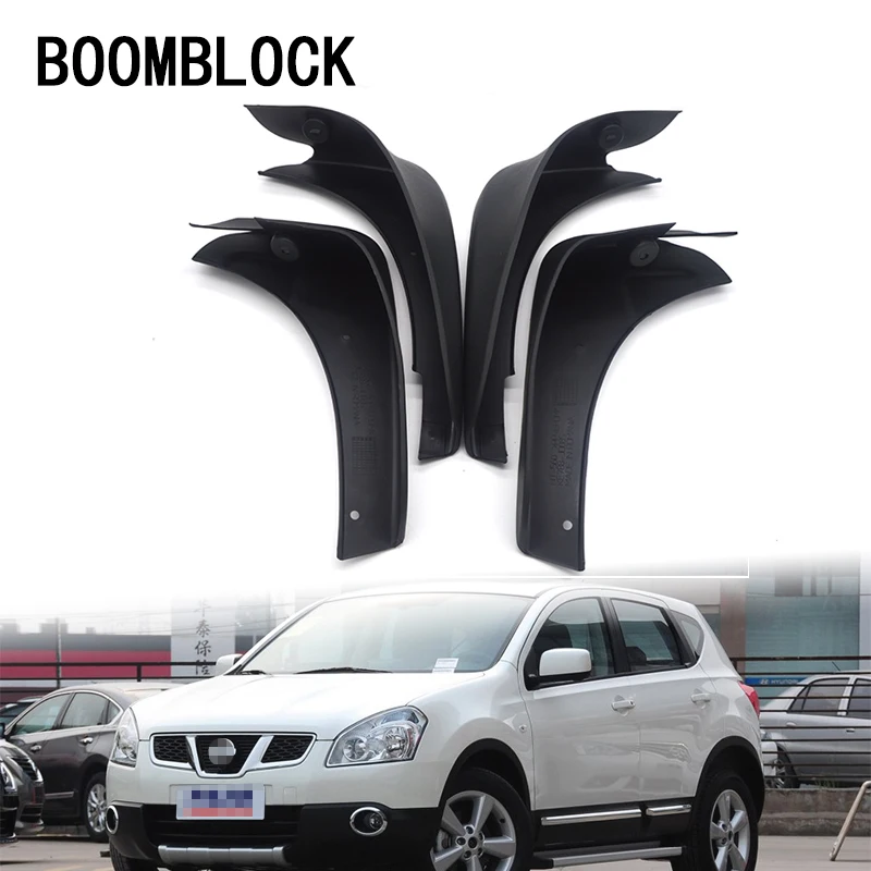 

4pcs Car Front Rear Mud Flaps Mud Flap Mudguards Fender For Nissan Qashqai T31 Dualis Accessories 2008 2009 2010 2011 2012 2013