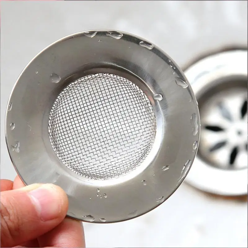 

7.5cm Useful Kitchen Stainless Steel Sewer Sink Strainer Filter Drain Waste Clean sink strainer