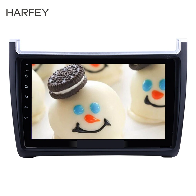 Harfey стерео 9 &quotAndroid 1 Автомагнитола для автомобиля 2012-2015 VW Volkswagen Polo GPS Navi с 1080P видео