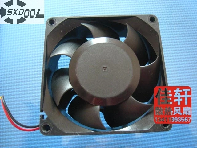 SXDOOL FD1280327B-2F 3-контактный 80 мм 80x80x32 DC 12V 0.37A осевые Инверторные вентиляторы