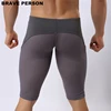 BRAVE PERSON Summer Style Shorts Breathable Mesh Men Tight Beach Shorts Men Multifunction Knee Length Board Shorts Beach Wear 3