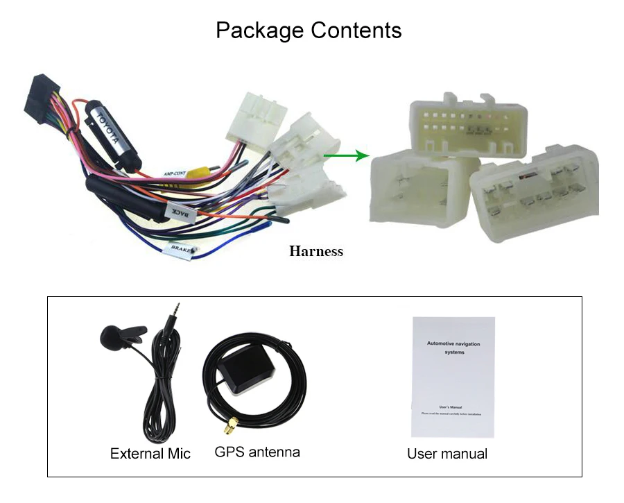 Best 7" 2GB Ram 2Din Android 6.0 Quad Core Head Unit For Toyota RAV4 Radio HD TV 3G/4G Network Multimedia Player Wifi GPS Navigation 18