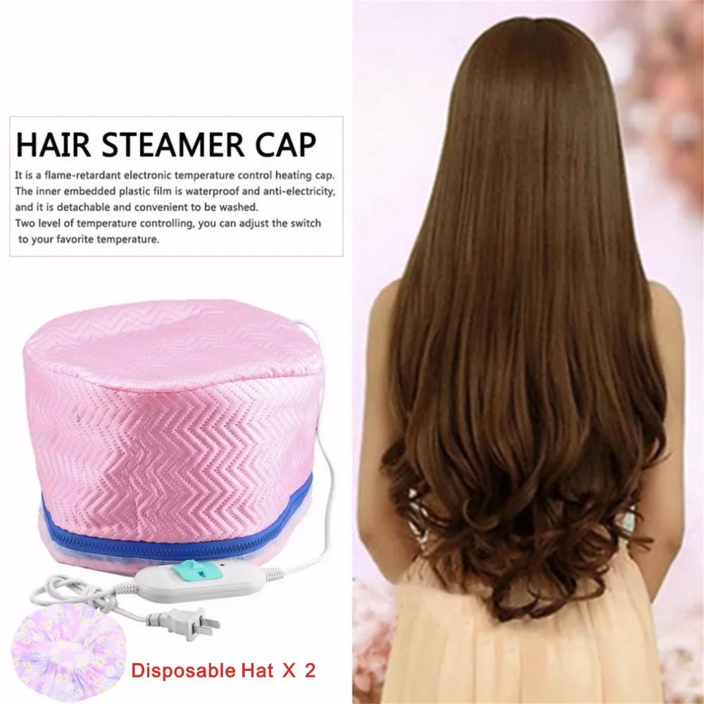 Waterproof Anti-electricity Control Heating Electric Hair Thermal Treatment Beauty Steamer SPA Nourishing Hair Care Cap