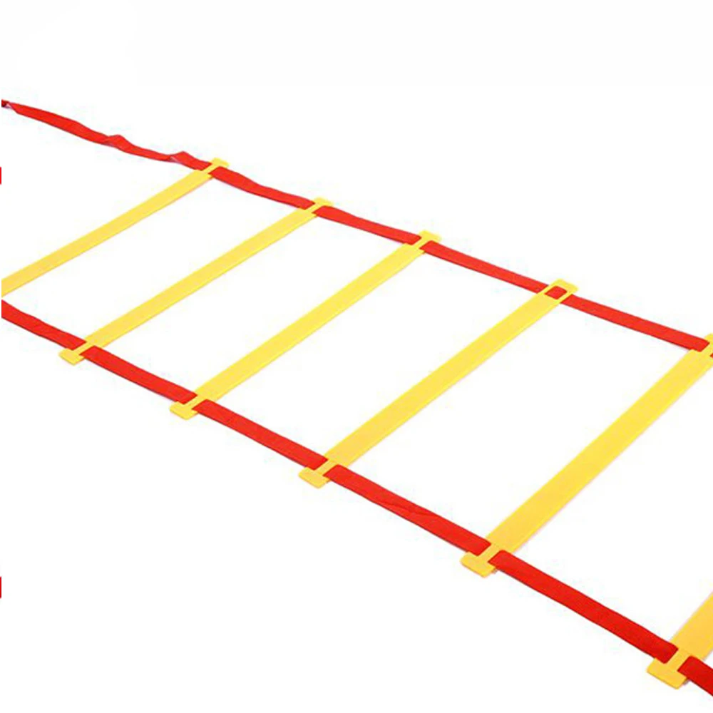 Новый Прочный подвижный канат-лестница для футбола и тренировка скорости в футболе с сумкой для переноски фитнес-оборудования лестницы