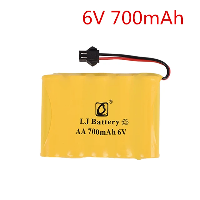 Buy 4PCS Power 700mAh 6V AA Rechargeable Battery Packs