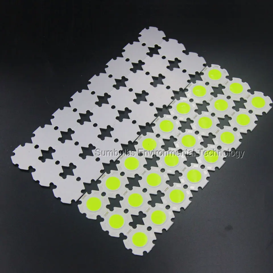 2011 3W 5W 7W Rounded LED COB Light Source Chip On Board For Spotlight Downlight Red Blue Green White (5)