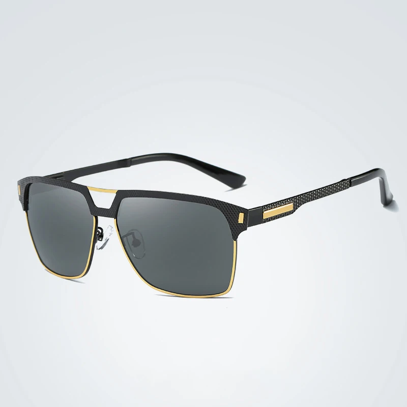 Модные брендовые HD поляризованные солнцезащитные очки, мужские солнцезащитные очки Polaroid, ретро бренд, очки для вождения, очки UV400, 5520 - Цвет линз: C2