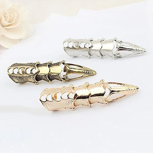 

Bluelans Men Women Gothic Punk Joint Knuckle Full Finger Claw Ring Statement Jewelry