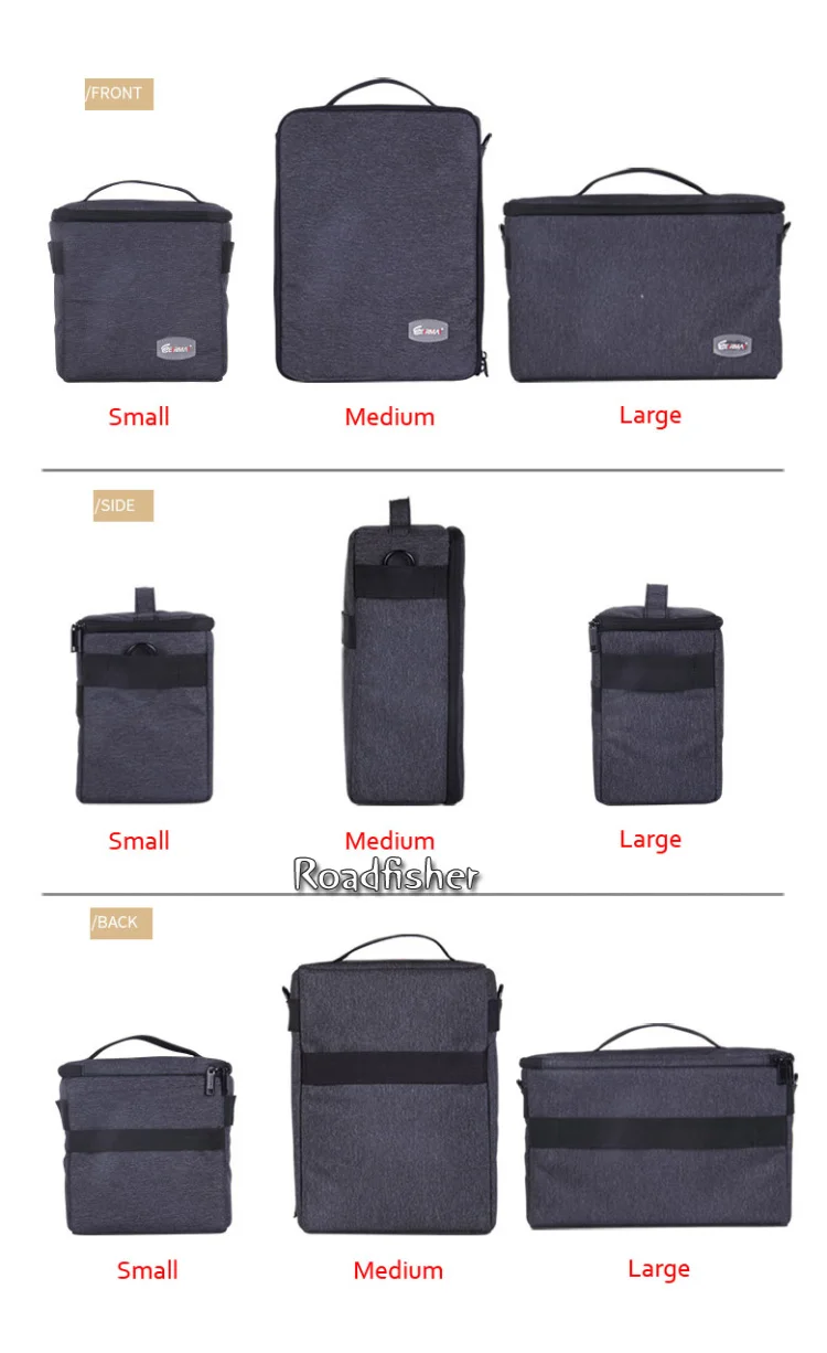 Camera bag partition insert organizer 6