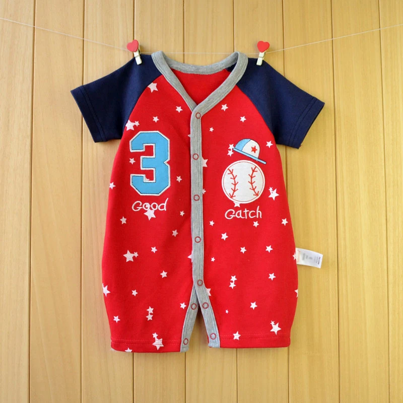 Summer Style Baby Romper 100 Cotton Sports Baby Clothes Jumpsuits