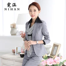 2015 Hitz OL female fashion wear women’s suit business suit dress uniforms overalls manager