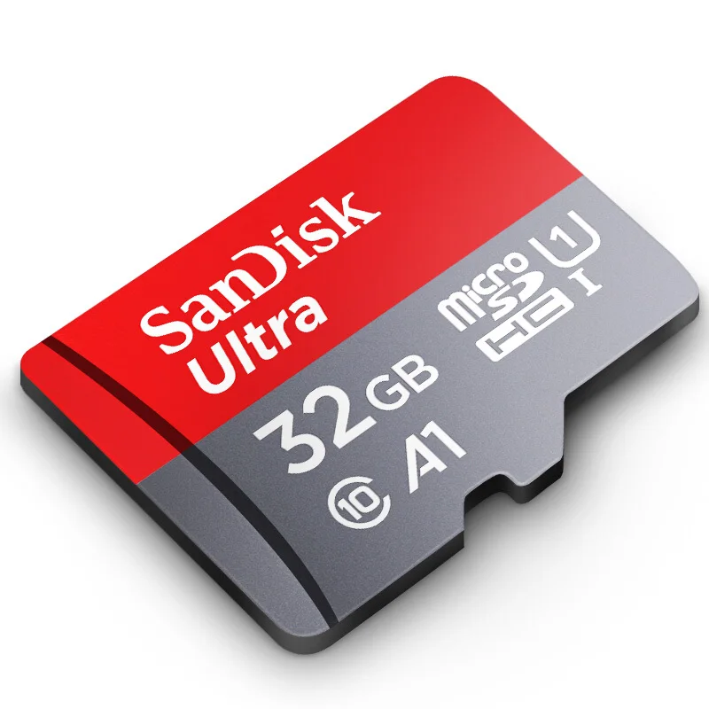 Двойной Флеш-накопитель SanDisk карта памяти 8 Гб C4 16 Гб оперативной памяти, 32 Гб встроенной памяти micro sd Card 64 Гб 128 256 100 МБ/с. Class10 micro sd SDHC/SDXC транс флэш-накопитель карты памяти