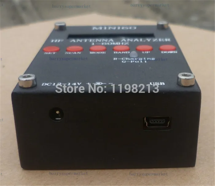 SARK100 мини HF ANT SWR антенна анализатор тестер детектор для радиолюбителей Bluetooth версия