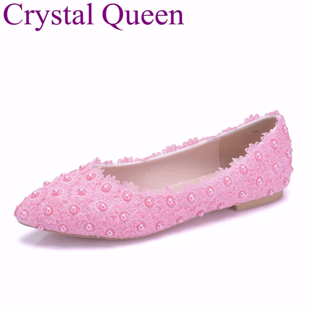 pointed bridal flats