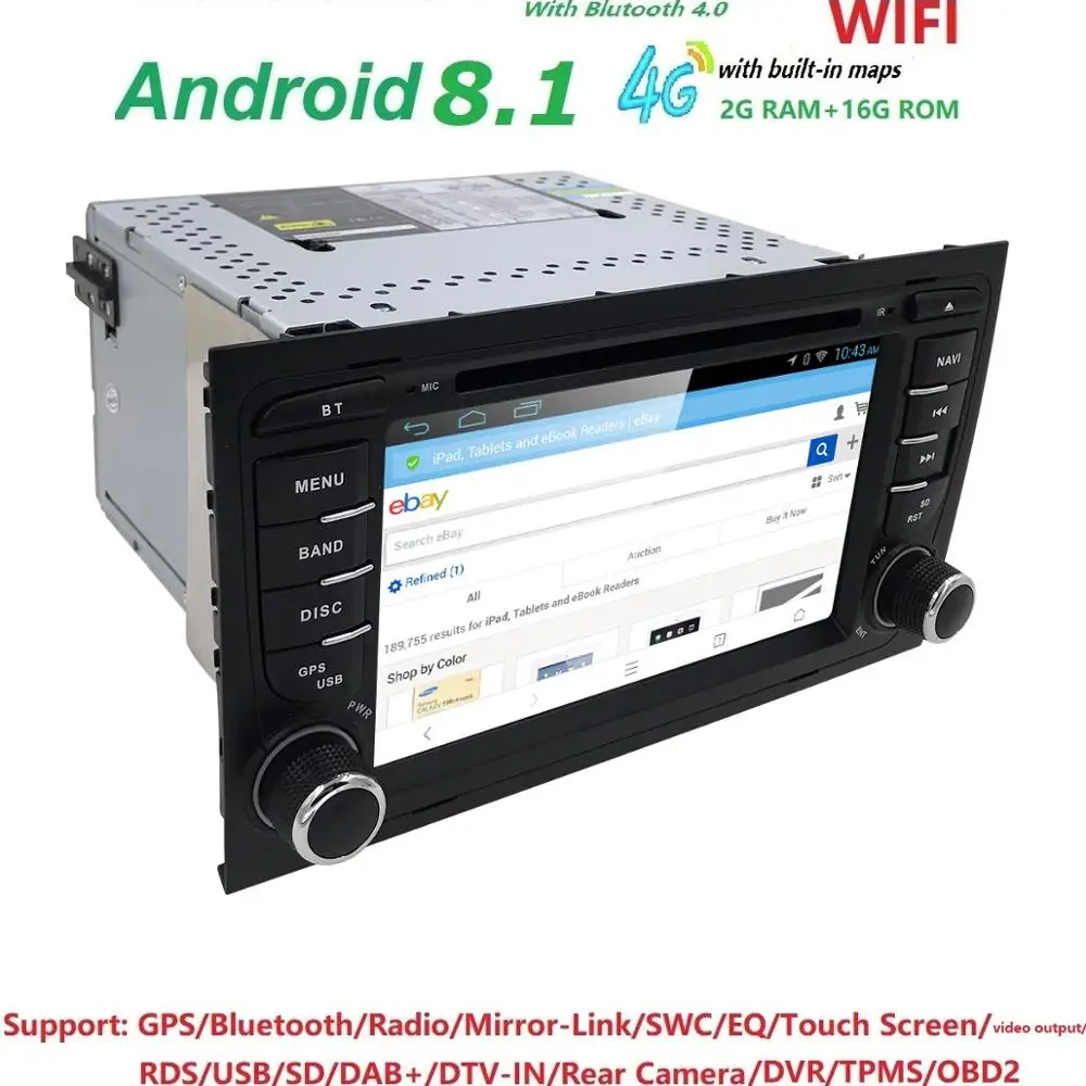 Clearance 2 Din Auto Radio Android 9.0 For Audi/A4/S4 2002-2008 Quad Cores RAM 2G 4G DSP Car Multimedia Video DVD Player GPS USB DVR FM/AM 0 Clearance 2 Din Auto Radio Android 9.0 For Audi/A4/S4 2002-2008 Quad Cores RAM 2G 4G DSP Car Multimedia Video DVD Player GPS USB DVR FM/AM 0