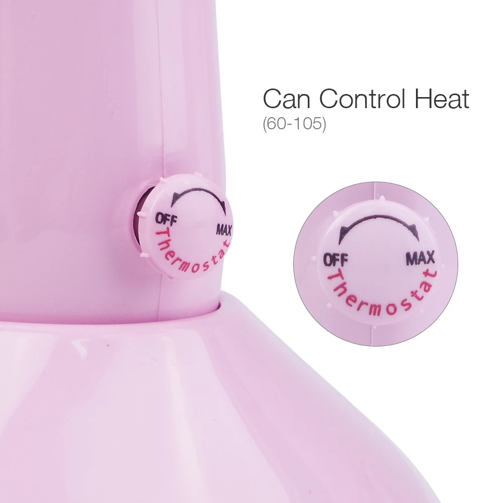  Roll On Adjusted Temperature Mini SPA Wax Electric Cartridge Depilatory Wax Heater Waxing Warmer Ma