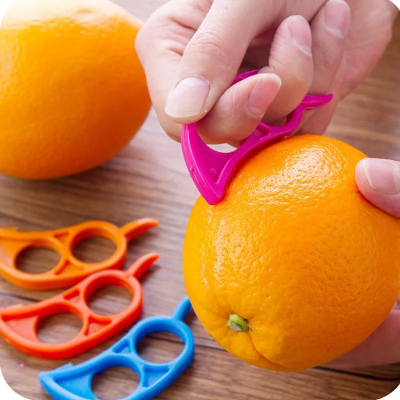 1Pcs Creative Orange Peelers Zesters Lemon Slicer Fruit Stripper Easy