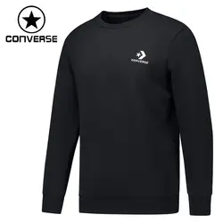 Оригинальный Новое поступление 2018 Converse Star Chevron наб экипажа Для мужчин пуловер Майки Спортивная