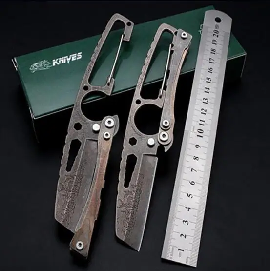 

SHNAPIGN Multi Folding Knife Blade Portable Mechanical Knife Camping Survival Pocket Knives EDC Tools Hunting Tactical