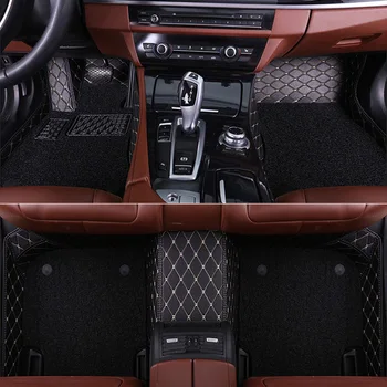 

SUNNY FOX Car floor mats for BMW 3 series E46 316 318ci 318d 320d 313 325 328 330d car styling all weather carpet floor liners
