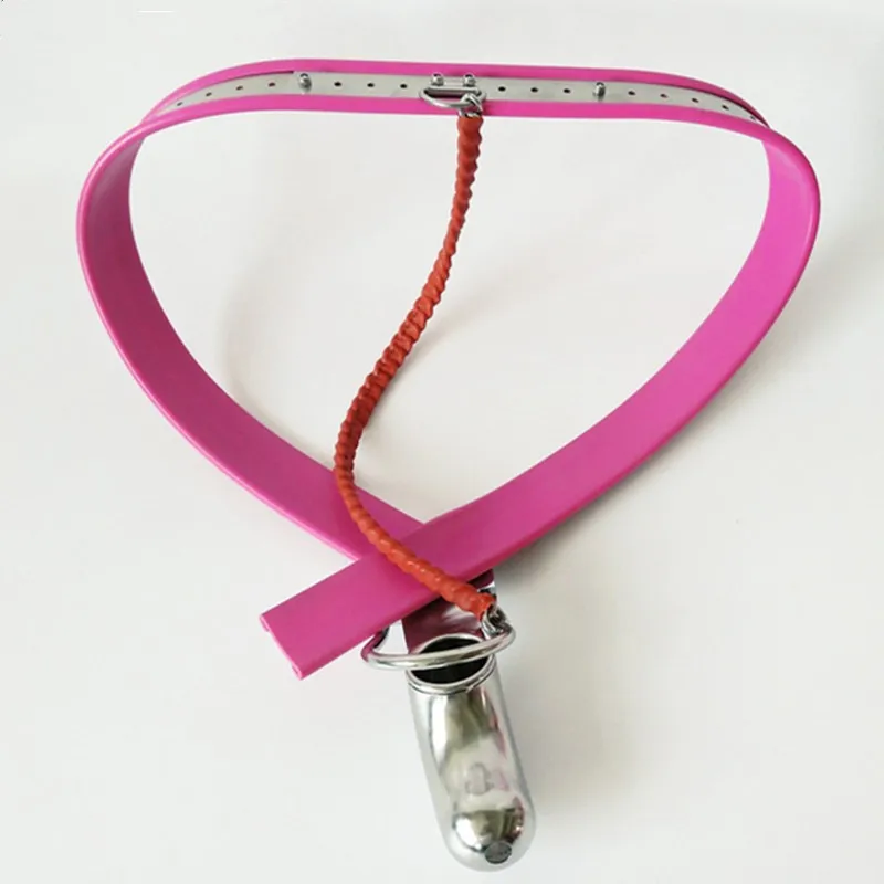 Black Pink Stainless Steel Y Style Male Chastity Belt Cock Cages Chastity Device Penis Ring Male Bondage Sex Toys for Man G22 2