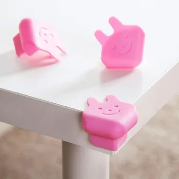 

Thickened Rabbit Silicone Table Protectors Desk Bumper Child Safety Corner Guard Table Corner Edge Protection Cover Edge