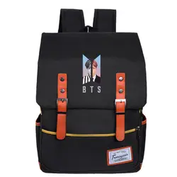 Корейский Kpop Bts Рюкзак Мужчины Женщины Suga Bts Bangtan мальчики USB студенческие школьные сумки для подростка девочки ноутбук рюкзак большой 2019