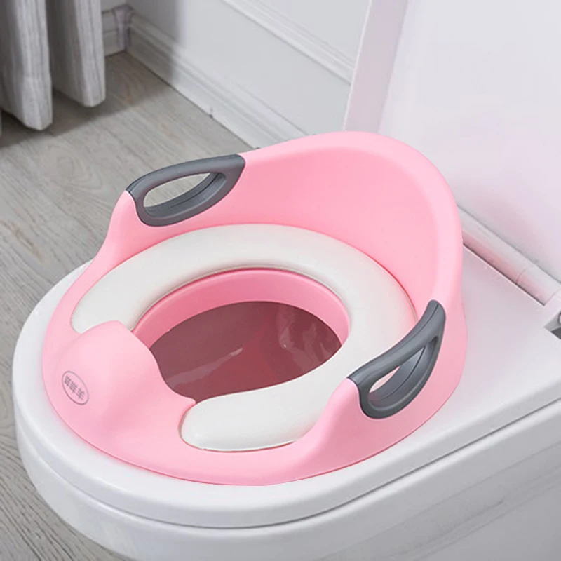 Inodoro portátil anillo chico orinal infantil Baño de bebé orinal asiento de entrenamiento multifuncional cómodo Asistente de baño orinales