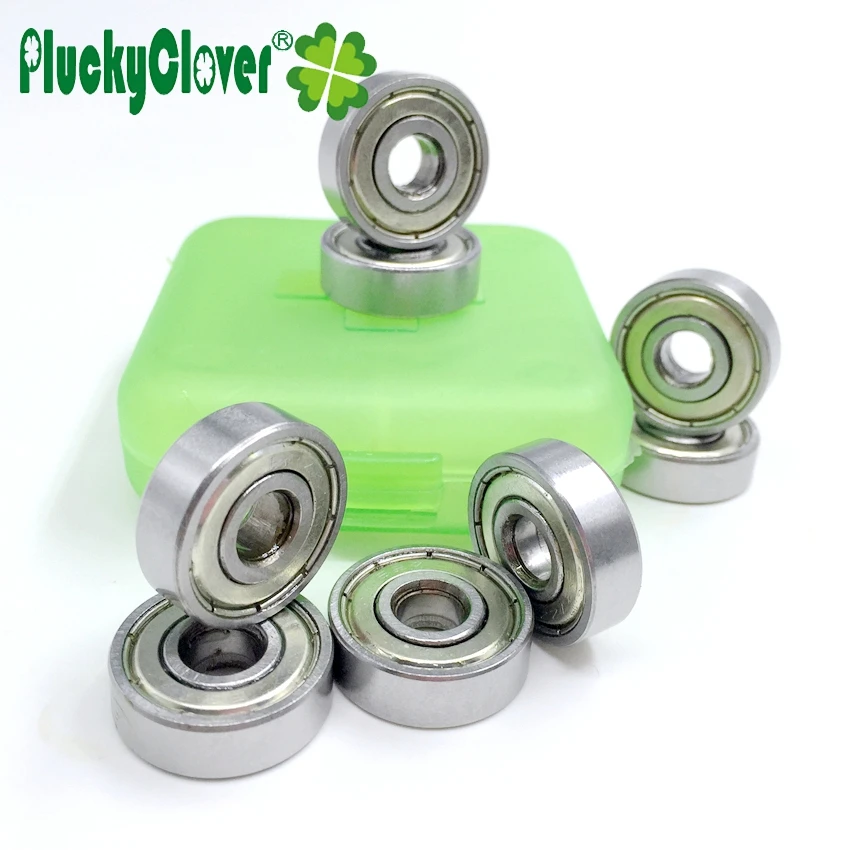 Skating Bearing 8pcs 627 Ceramic Ball Quad Skating bearing 7mm bore size for Artistic Skates Derby roller quad Rollerski Double Roller Figure skate