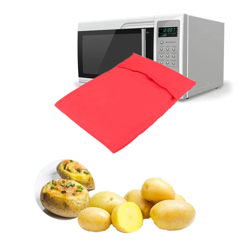BYCQ New 1pc Kitchen Gadgets Microwave Potato Bag Potato Bag Roasted